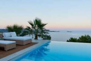 Luxury villa with a fantastic view of the sea in Ibiza