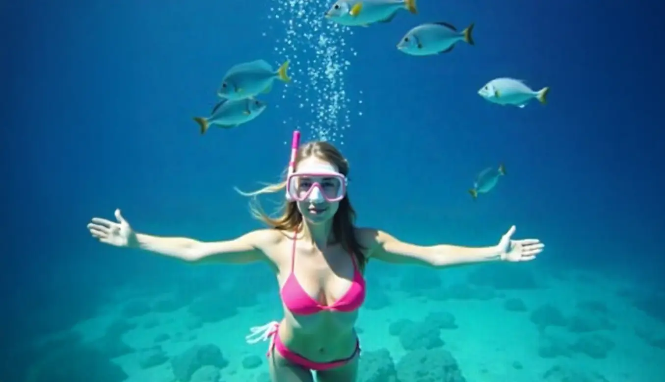 snorkeling in Formentera