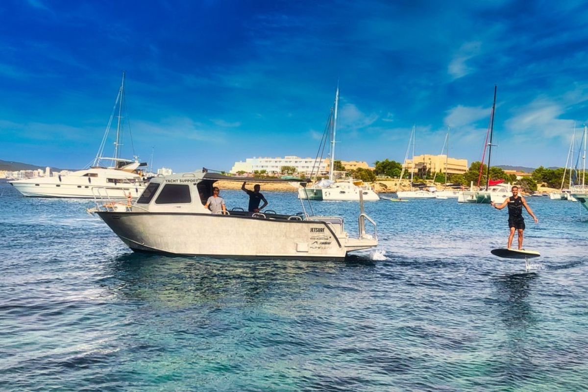 Beach and caves in ibiza tour