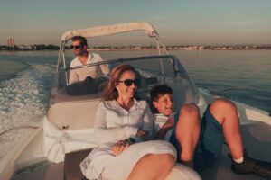 Family boat trip Ibiza