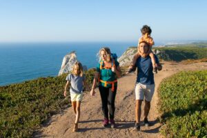 Hikking in family Ibiza