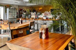 Plant-based food at Wild Beets in Santa Gertrudis, Ibiza