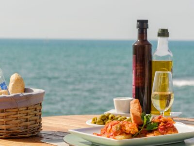 44 Budget-friendly seafood meal at a beach restaurant in Ibiza