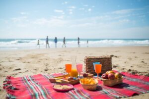 Sunset picnic tour in Ibiza with budget-friendly local snacks