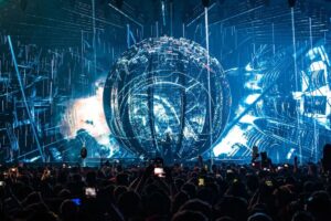 Eric Prydz Holosphere 2.0 stage at UNVRS Ibiza in July
