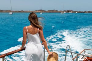  is Ibiza safe in 2025? Solo female traveler enjoying Ibiza