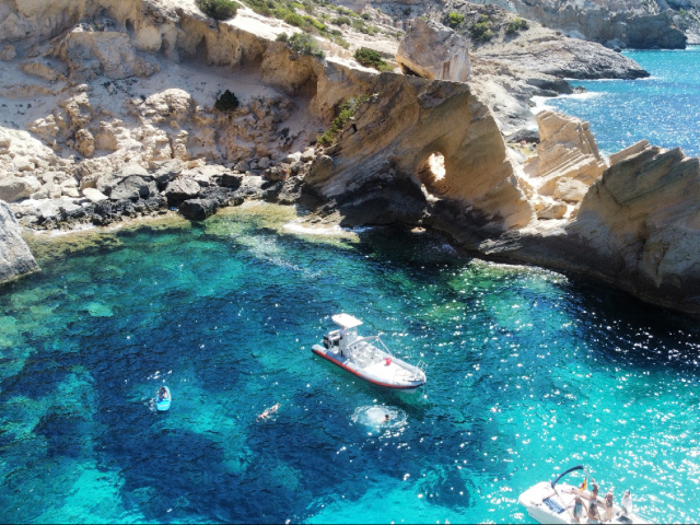 Es Vedra and Atlatis boat tour