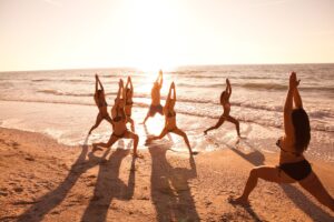 Morning beach yoga in Benirràs – perfect for nature lovers in Ibiza